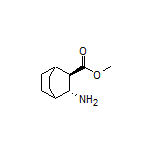 Methyl (2R,3R)-3-Aminobicyclo[2.2.2]octane-2-carboxylate Structure
