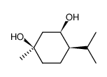 1,3-Cyclohexanediol,1-methyl-4-(1-methylethyl)-,[1R-(1alpha,3alpha,4alpha)]-(9CI) structure