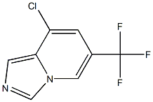 8-chloro-6-(trifluoromethyl)imidazo[1,5-a]pyridine Structure