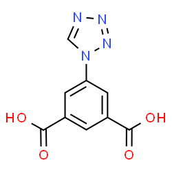 5-(1H-Tetrazol-1-yl)isophthalic acid structure