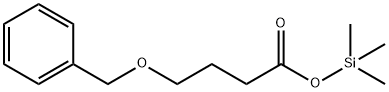 4-(Benzyloxy)butyric acid trimethylsilyl ester结构式