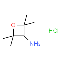 2,2,4,4-tetramethyloxetan-3-amine hydrochloride structure