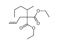 diethyl 2-pentan-2-yl-2-prop-2-enylpropanedioate结构式