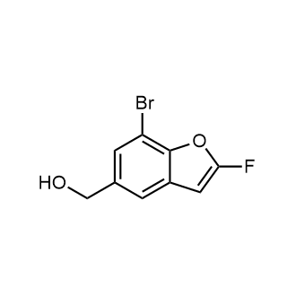 (7-Bromo-2-fluoro-benzofuran-5-yl)methanol picture