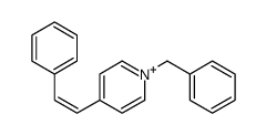 N-benzyl-4-styrylpyridinium结构式