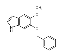 6-(Benzyloxy)-5-methoxy-1H-indole Structure