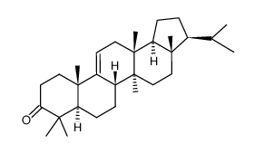 5α-Arbor-9(11)-en-3-one结构式