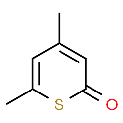 2H-Thiopyran-2-one, 4,6-dimethyl- (9CI)结构式