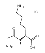 H-Gly-Lys-OH · HCl structure