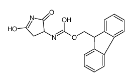 Carbamic acid, (2,5-dioxo-3-pyrrolidinyl)-, 9H-fluoren-9-ylmethyl ester (9CI) picture