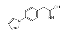 2-(4-pyrrol-1-ylphenyl)acetamide Structure