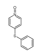 4-phenylsulfanyl-pyridine-1-oxide Structure