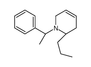 (2S)-1-[(1R)-1-phenylethyl]-2-propyl-3,6-dihydro-2H-pyridine Structure