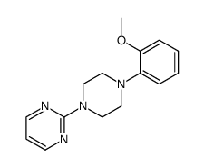 2-[4-(o-Methoxyphenyl)-1-piperazinyl]pyrimidine结构式