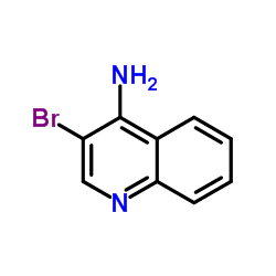 3-Bromo-4-quinolinamine Structure