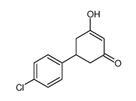 5-(4-Chlorophenyl)-3-hydroxy-2-cyclohexen-1-one Structure