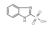 1H-苯并咪唑-2-磺酸结构式