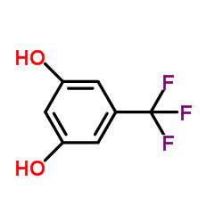 3,5-DIHYDROXYBENZOTRIFLUORIDE structure