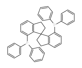 (S) -(-)-7,7'-双(二苯基膦)-2,2',3,3'-四氢-1,1'-螺二茚烷结构式