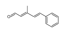 (2E,4E)-3-methyl-5-phenylpenta-2,4-dienal Structure