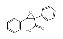 2,3-diphenyloxirane-2-carboxylic acid结构式