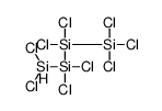 trichloro-[dichloro-[dichloro(dichlorosilyl)silyl]silyl]silane Structure