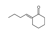 (E)-2-(2-butylidene)cyclohexanone结构式