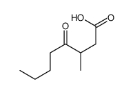 3-methyl-4-oxooctanoic acid结构式