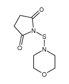 N-(morpholinothio)imide结构式