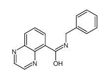 n-(苯基甲基)-5-喹噁啉羧酰胺(9ci)结构式