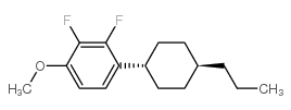 TRANS-2,3-DIFLUORO-1-METHOXY-4-(4-PROPYL-CYCLOHEXYL)-BENZENE structure