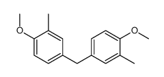 1-methoxy-4-[(4-methoxy-3-methylphenyl)methyl]-2-methylbenzene Structure