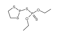 2-diethoxythiophosphorylsulfanyl-[1,3,2]dithiaphospholane Structure