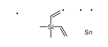 ethenyl-dimethyl-(2-trimethylstannylethenyl)silane结构式