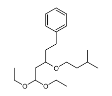 [5,5-diethoxy-3-(3-methylbutoxy)pentyl]benzene结构式