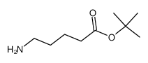5-氨基戊酸叔丁酯结构式