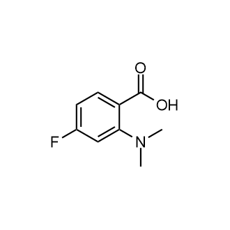 2-(二甲氨基)-4-氟苯甲酸图片