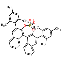 (11bR)-4-羟基-2,6-双(2,4,6-三甲基苯基)-4-氧化物-二萘并[2,1-d：1'',2''-f] [1,3, 2] 二氧杂磷杂七环结构式