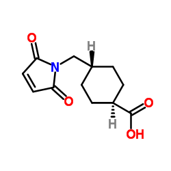 Trans-4-(Maleimidomethyl)cyclohexanecarboxylic Acid Structure