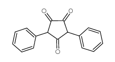 1,2,4-Cyclopentanetrione,3,5-diphenyl- Structure