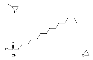 2-methyloxirane,oxirane,tridecyl dihydrogen phosphate Structure