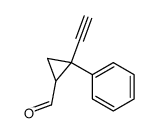 2-ethynyl-1-formyl-2-phenylcyclopropane Structure