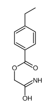 Benzoic acid, 4-ethyl-, 2-amino-2-oxoethyl ester (9CI)结构式