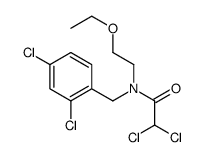 Acetamide, 2,2-dichloro-N-(2,4-dichlorobenzyl)-N-(2-ethoxyethyl)-结构式