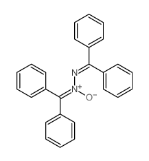 Methanone,diphenyl-, 2-(diphenylmethylene)-1-oxidohydrazone (9CI)结构式