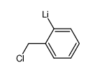 o-chloromethylphenyllithium Structure