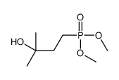 4-dimethoxyphosphoryl-2-methylbutan-2-ol Structure