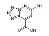 6-sulfanylidene-5H-tetrazolo[1,5-b]pyridazine-8-carboxylic acid结构式