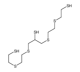 1,3-bis[2-(2-sulfanylethylsulfanyl)ethylsulfanyl]propane-2-thiol Structure