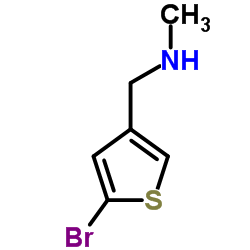 1-(5-Bromo-3-thienyl)-N-methylmethanamine结构式